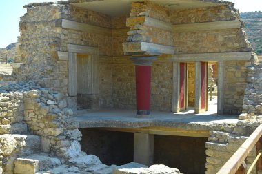 Girit'te Knossos Sarayı