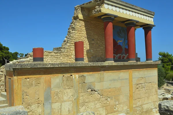 Starożytna świątynia minojskie — Zdjęcie stockowe