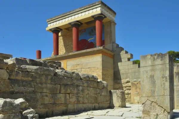 Staré minojské chrám — Stock fotografie