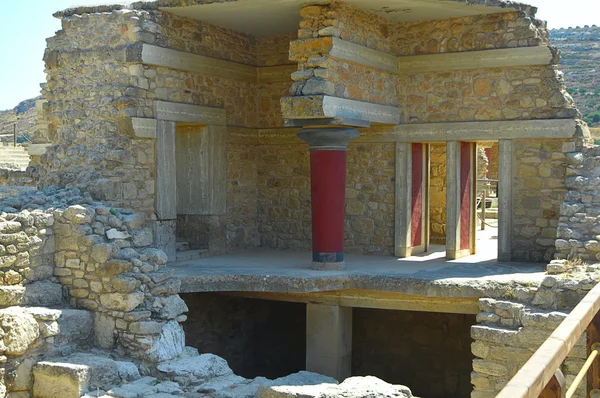 Knossos paleis in Kreta — Stockfoto