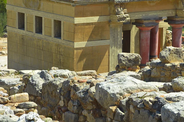 Knossos-Palast lizenzfreie Stockbilder