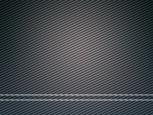 Stitched carbon fiber: Useful as texture — Stock Photo, Image