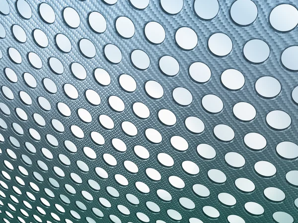 Abstract Carbon fibre perforated — Stock Photo, Image