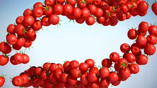 Tasty Tomatoe Cherry flows — Stock Photo, Image