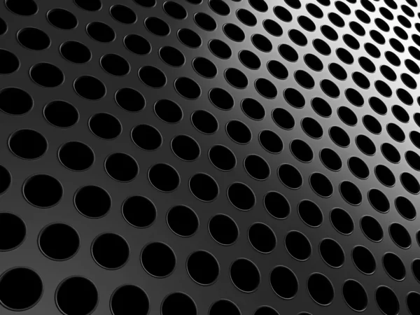 Close-Up siyah alüminyum Panjur — Stok fotoğraf