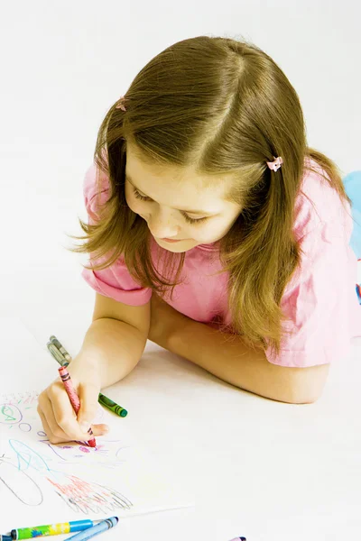Dětská kresba — Stock fotografie