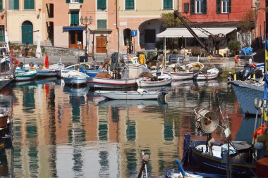 Camogli balıkçı tekneleri