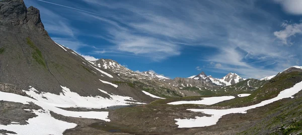 Panorama from Pointe Rousse pass — Stock Photo, Image
