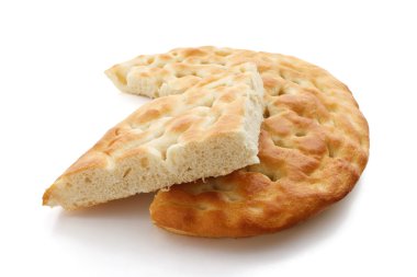 Focaccia sliced clipart