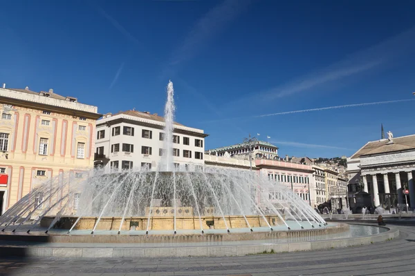 Plaza De Ferrari en Génova, Italia —  Fotos de Stock