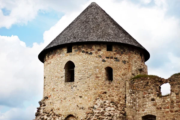 Starý hrad v Cesis, Lotyšsko — Stock fotografie
