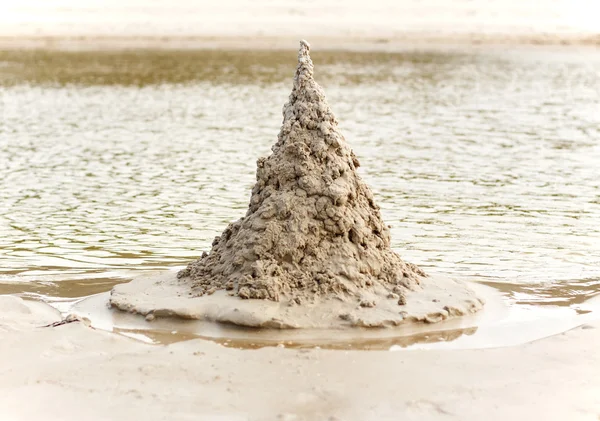 stock image Sand castle