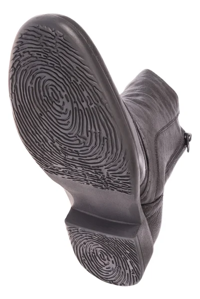 Bottom of shoe. Sole as a fingerprint — Stock Photo, Image