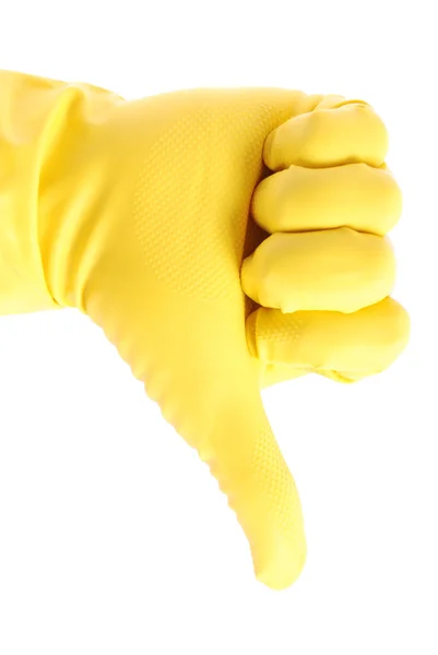 Rubberen handschoen — Stockfoto