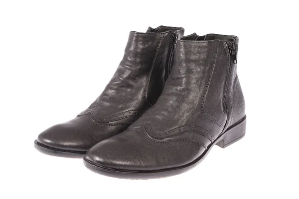 Sapatos pretos clássicos — Fotografia de Stock