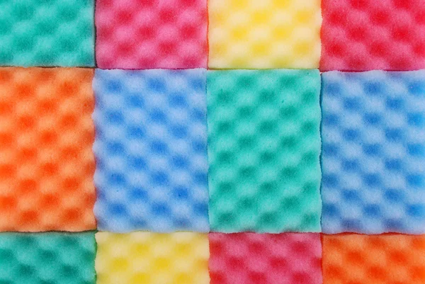 Renkli süngerler arka plan — Stok fotoğraf