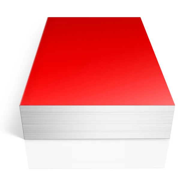 Libro rojo — Foto de Stock