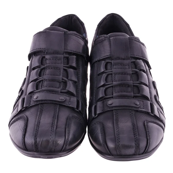 Klasik siyah ayakkabı — Stok fotoğraf