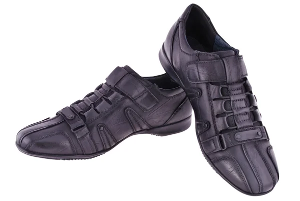 Klasik siyah ayakkabı — Stok fotoğraf