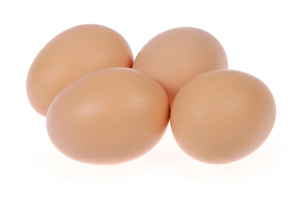 Vier eieren — Stockfoto