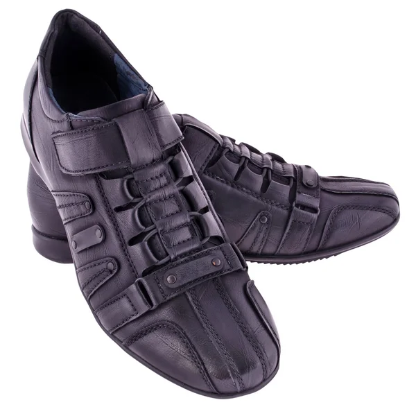Классические черные туфли — стоковое фото