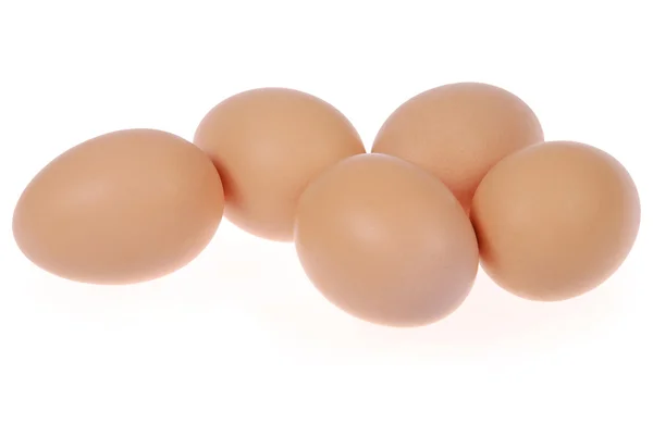 Vijf eieren — Stockfoto