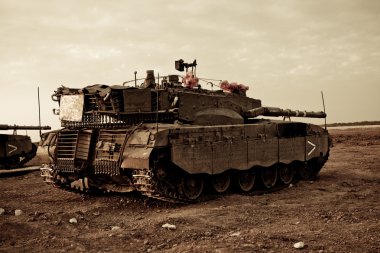 Merkava Mk 4 Baz Main Battle Tank clipart