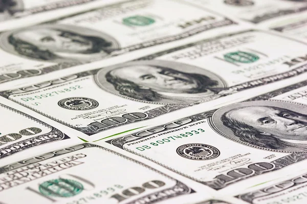 stock image Hundred US dollars close up