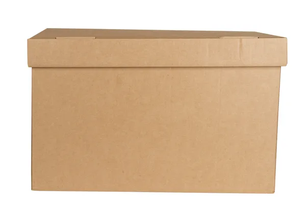 Close carton box — Stock Photo, Image