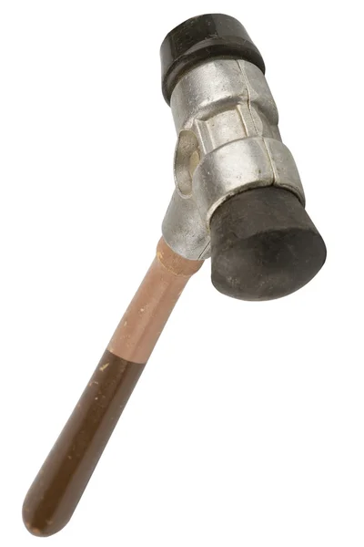 Oude rubber hamer — Stockfoto