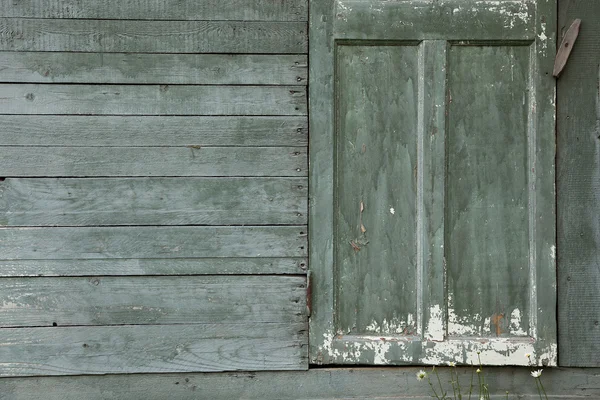 stock image Background of old wall with door