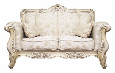 Luxurious sofa clipart