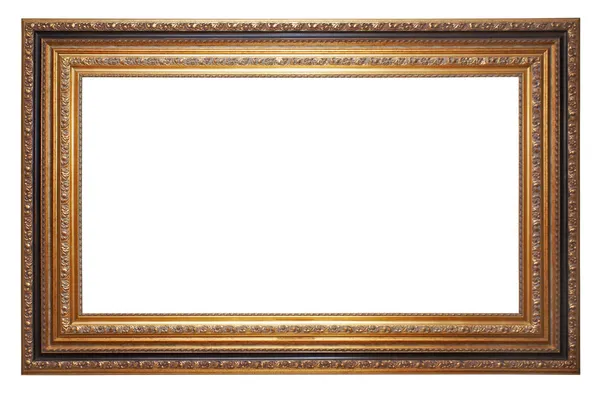 Gold old picture frame — Stock Photo, Image