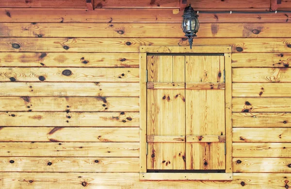 Trä textur med fönster — Stockfoto