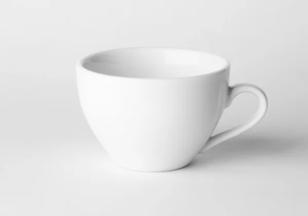 Beyaz çay bardağı — Stok fotoğraf
