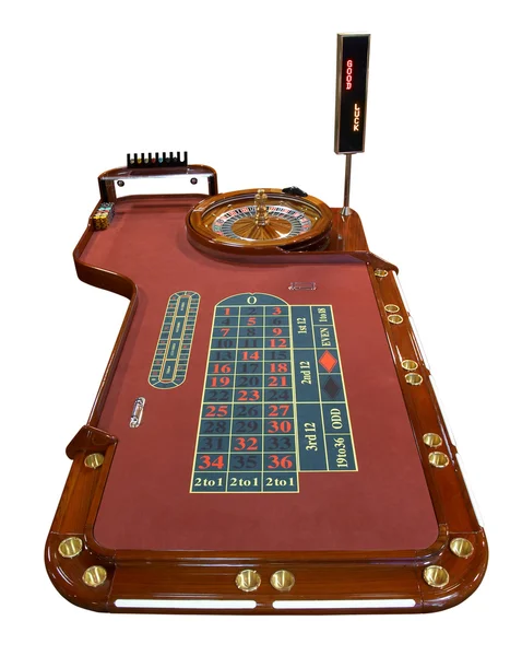 Tavolo da roulette — Foto Stock