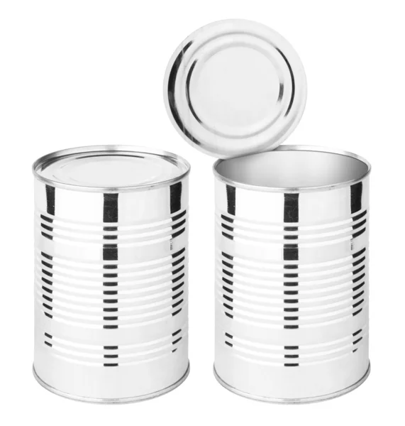 Food cans — Stock Image Food cans Stock Image