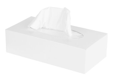 White Box of Tissues clipart