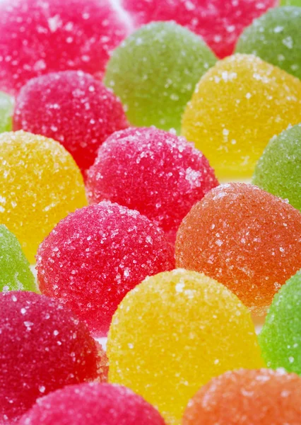 Close-up de doces coloridos — Fotografia de Stock