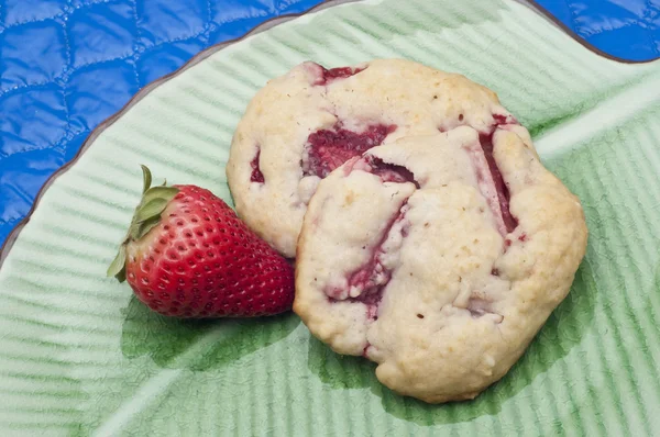 Strawberry Shortcake Cookies — Stock Photo, Image