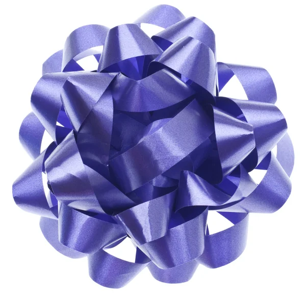 Яскравий фіолетовий подарунковий лук — стокове фото