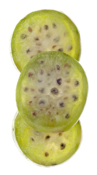 Mogen fikonkaktus cactaceous frukt — Stockfoto