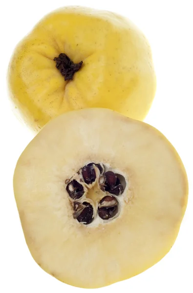 Frutta affettata di mela cotogna — Foto Stock