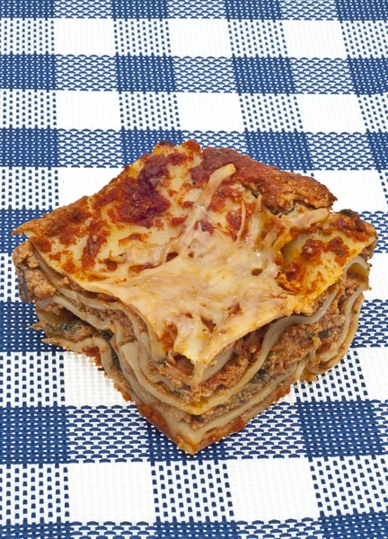 Vegetáriánus lasagne — Stock Fotó