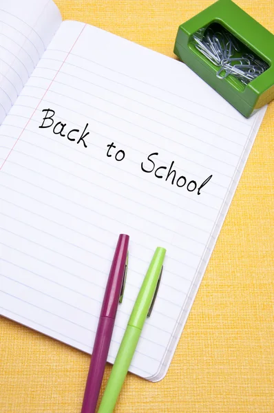 Back to School Concept — Stock Photo, Image