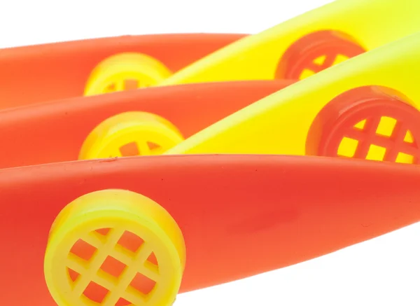 Abstract Pattern of Kazoo Noise Makers — Stock Photo, Image