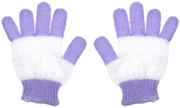 Pair of Bath Gloves — Stock Photo, Image