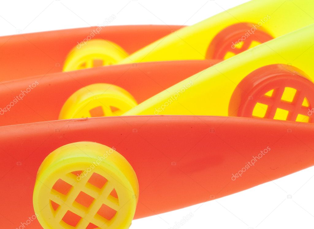 Abstract Pattern of Kazoo Noise Makers