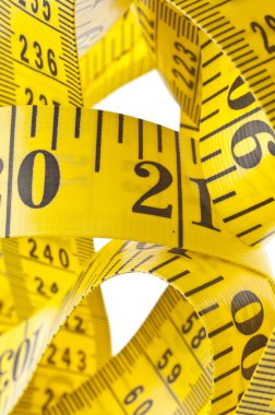 Macro Measuring Tape Background clipart