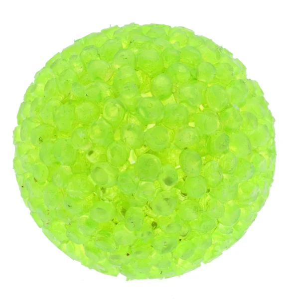 Green Ball Cat Toy Stock Image